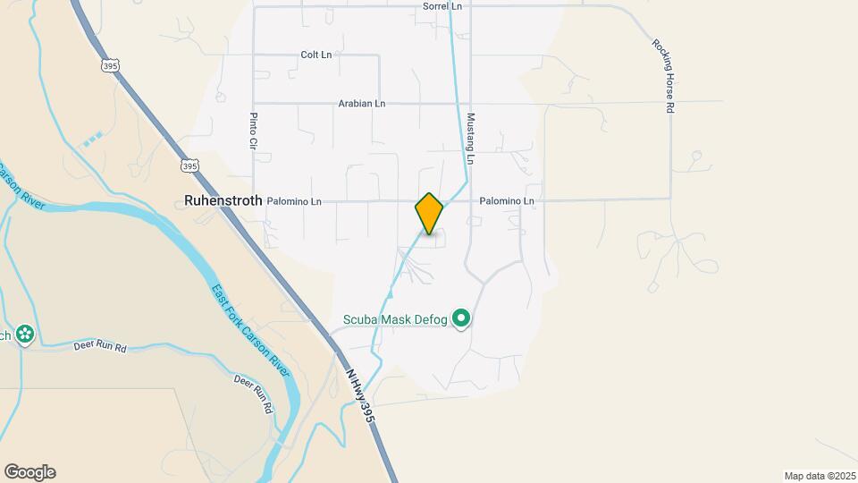 631 Appaloosa Ln Map and Location Details