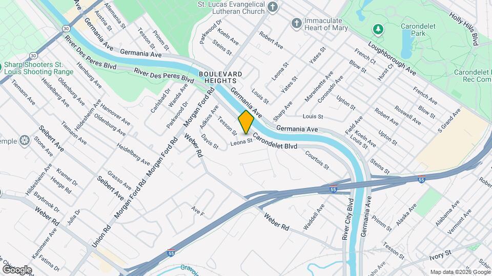 7821 Leona St Map and Location Details