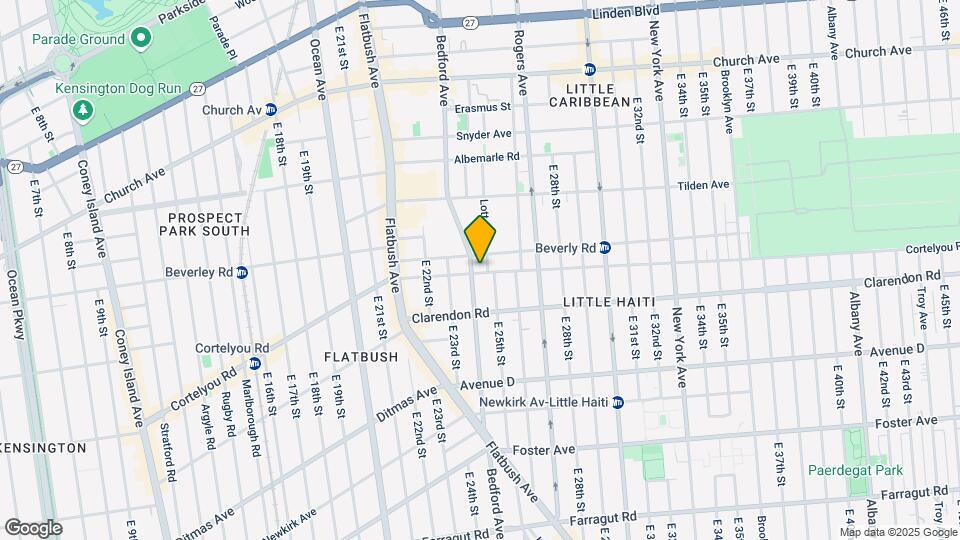 2401 Cortelyou Rd Map and Location Details