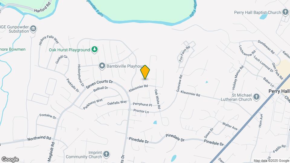 9503 Hallhurst Rd Map and Location Details