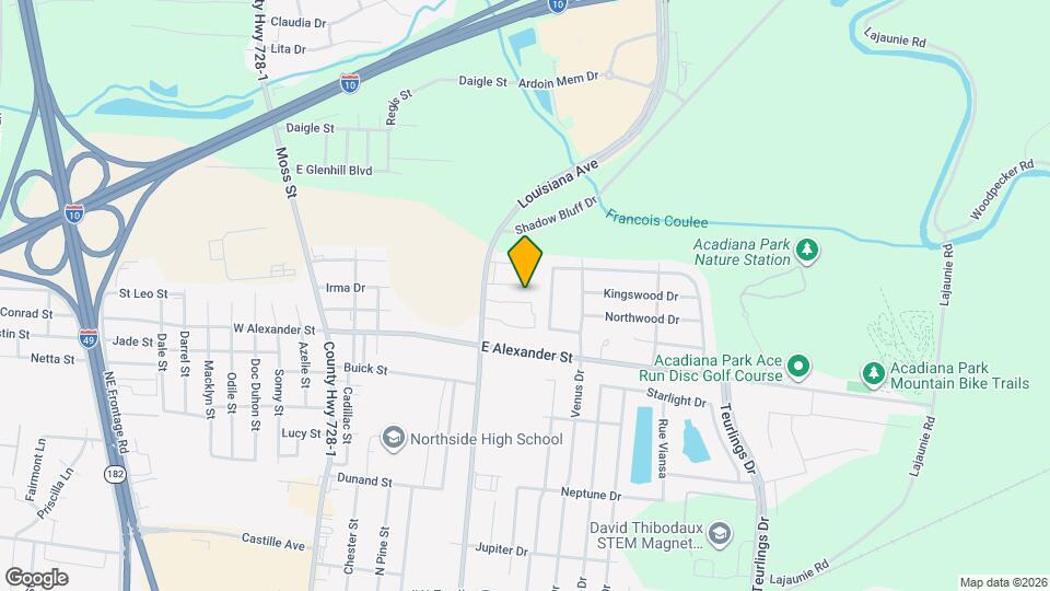 2826 Louisiana Ave Map and Location Details