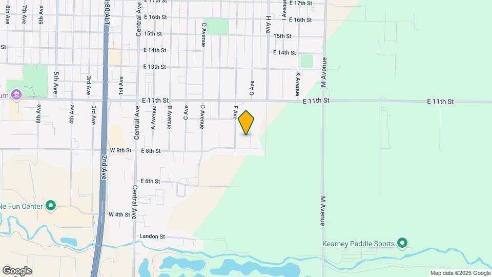 814 G Avenue Pl Map and Location Details