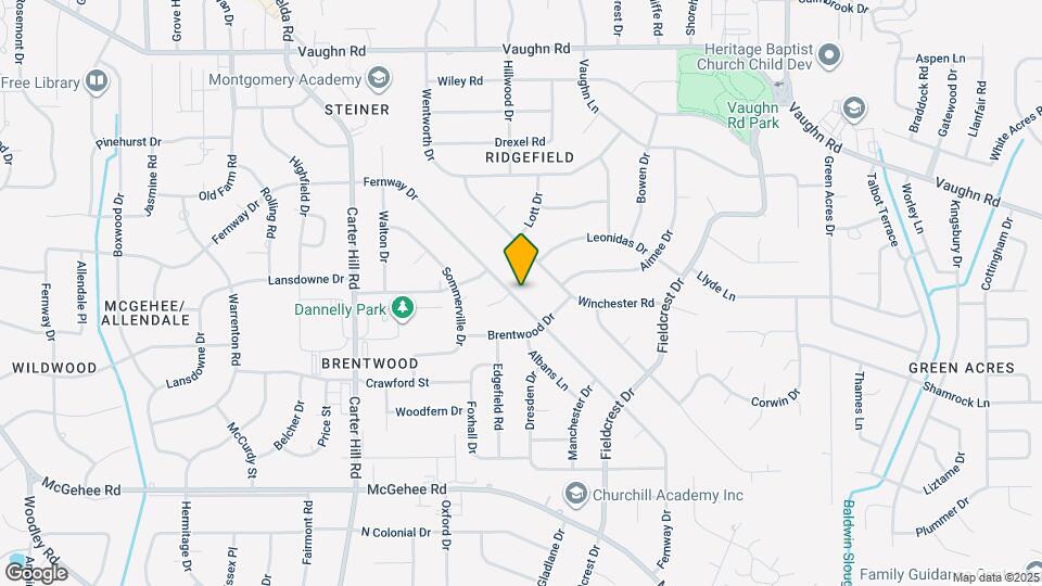 3231 Fernway Dr Map and Location Details