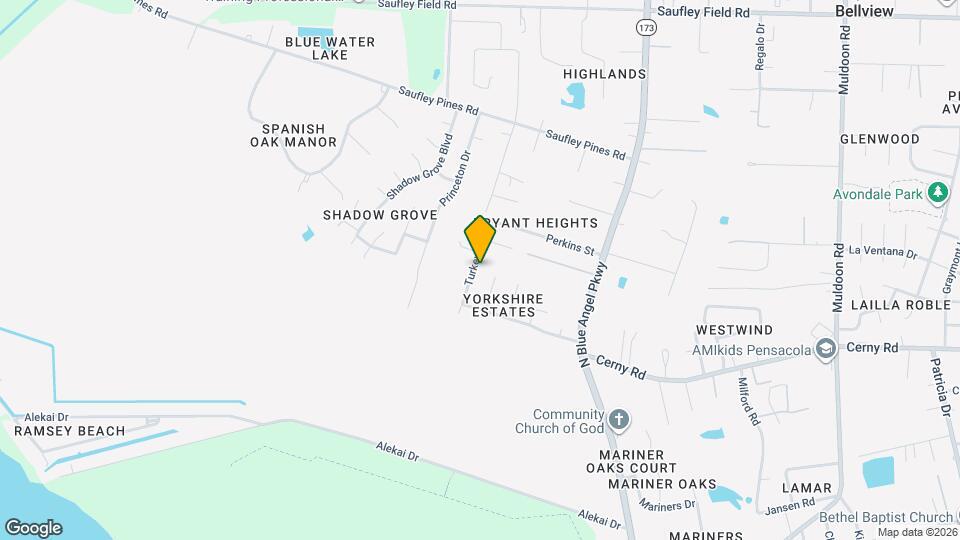 5612 Turkey Dr Map and Location Details