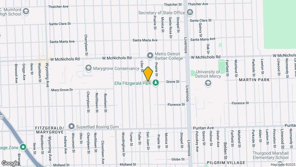 16659 San Juan Dr Map and Location Details