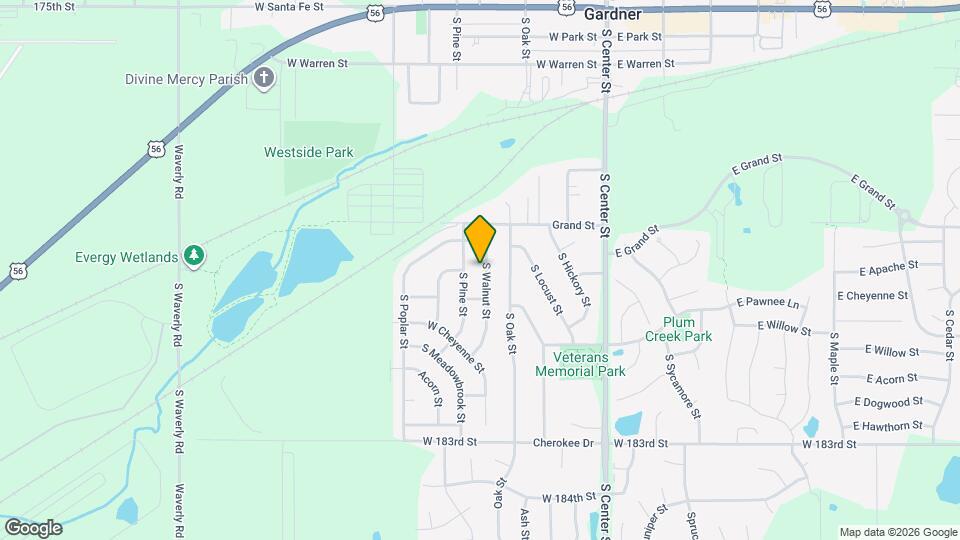 568 S Walnut St Mapa y Detalles de la Ubicación