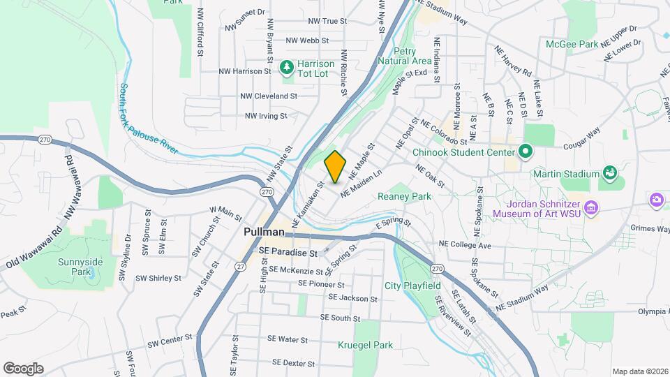 316 NE Whitman St Map and Location Details