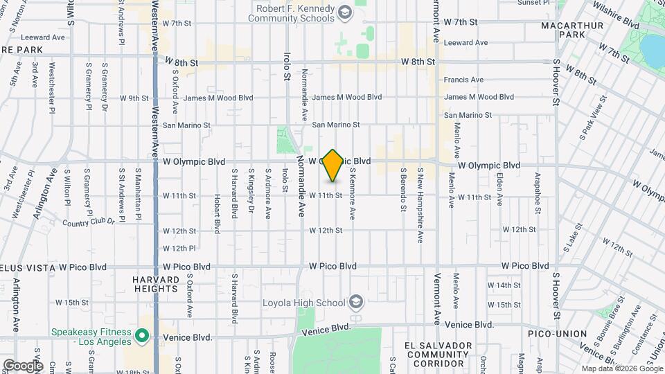 1047 Fedora St Mapa y Detalles de la Ubicación