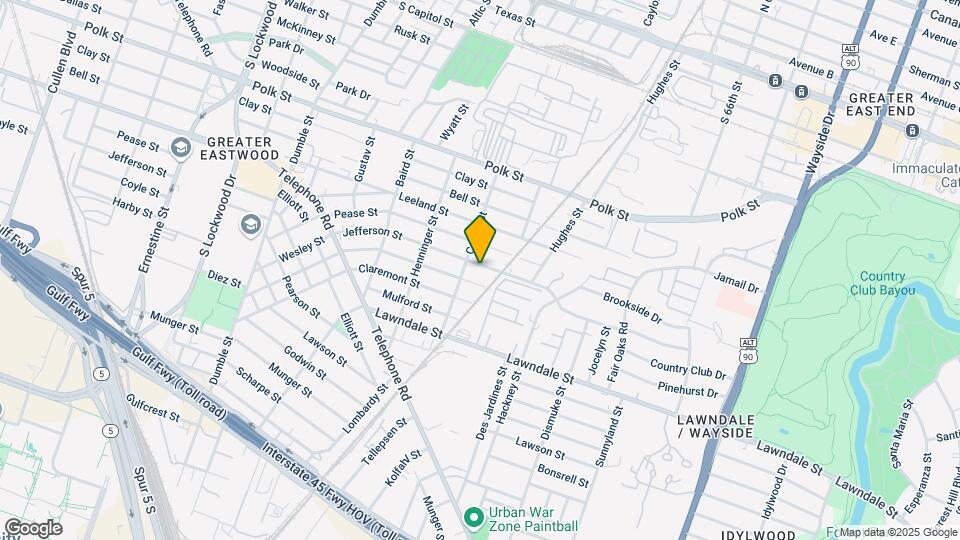5312 Jefferson St Mapa y Detalles de la Ubicación