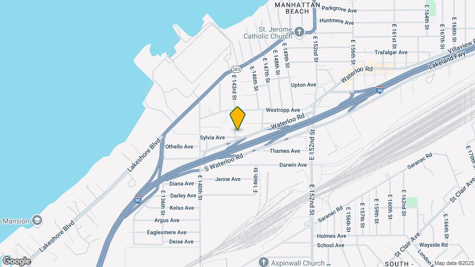 14301 Sylvia Ave Mapa y Detalles de la Ubicación
