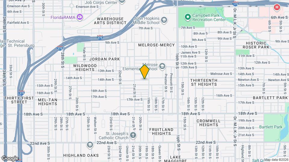 1928 14th Ave S Mapa y Detalles de la Ubicación