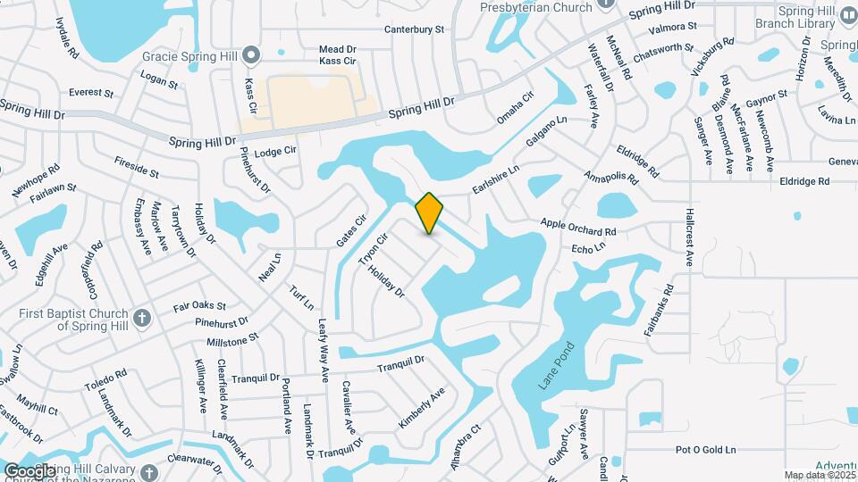 1152 Tryon Cir Map and Location Details