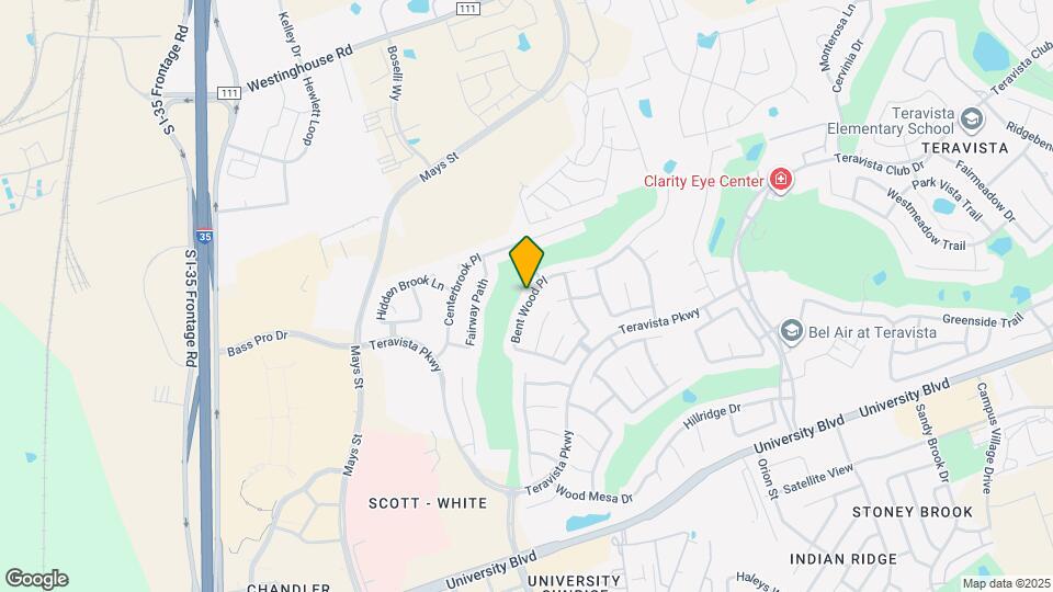 764 Bent Wood Pl Map and Location Details