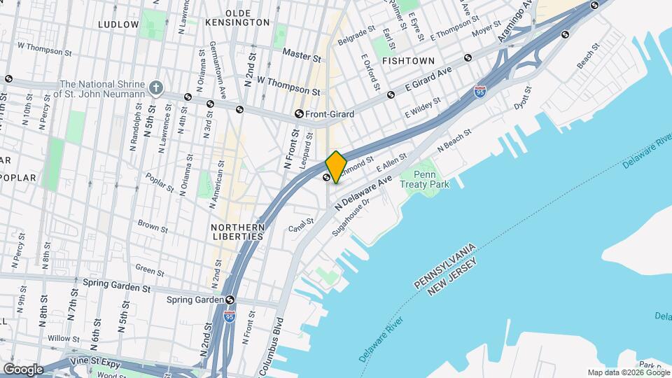 117 E Allen St Mapa y Detalles de la Ubicación