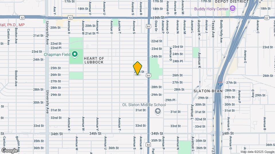 1720 27th St Map and Location Details