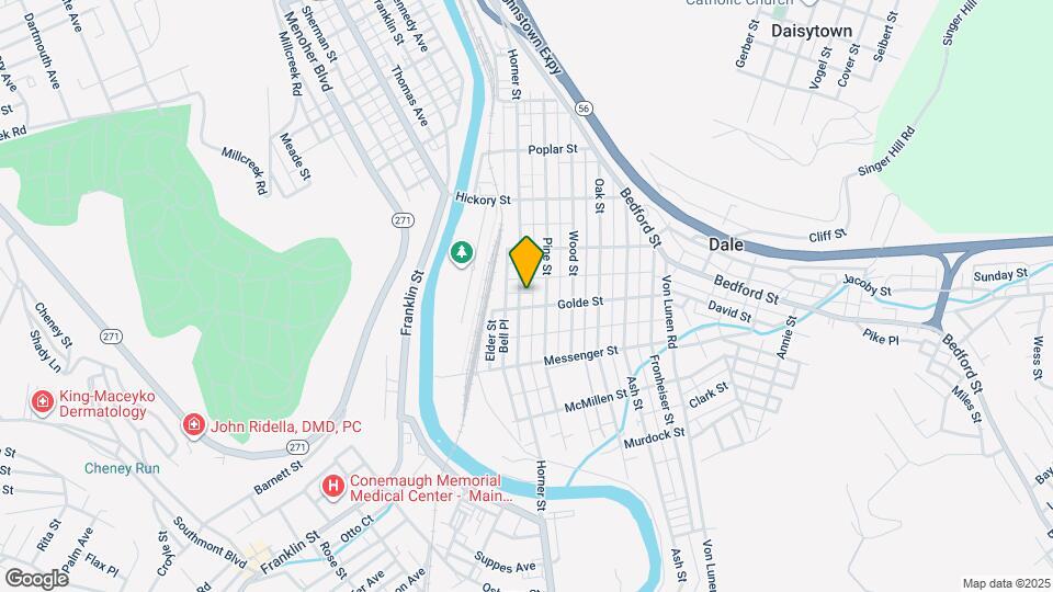 537 Horner St Map and Location Details