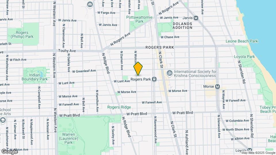 7011 N Wolcott Ave Mapa y Detalles de la Ubicación