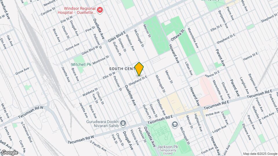 106 Shepherd St E Map and Location Details