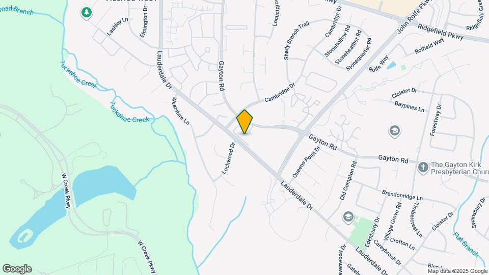 2109 Lauderdale Dr Map and Location Details