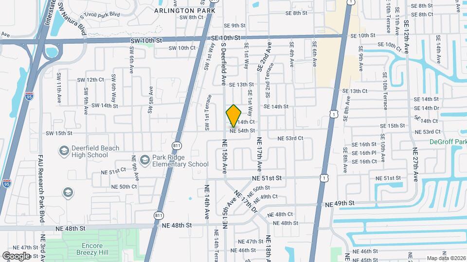 551 SE 15th St Map and Location Details