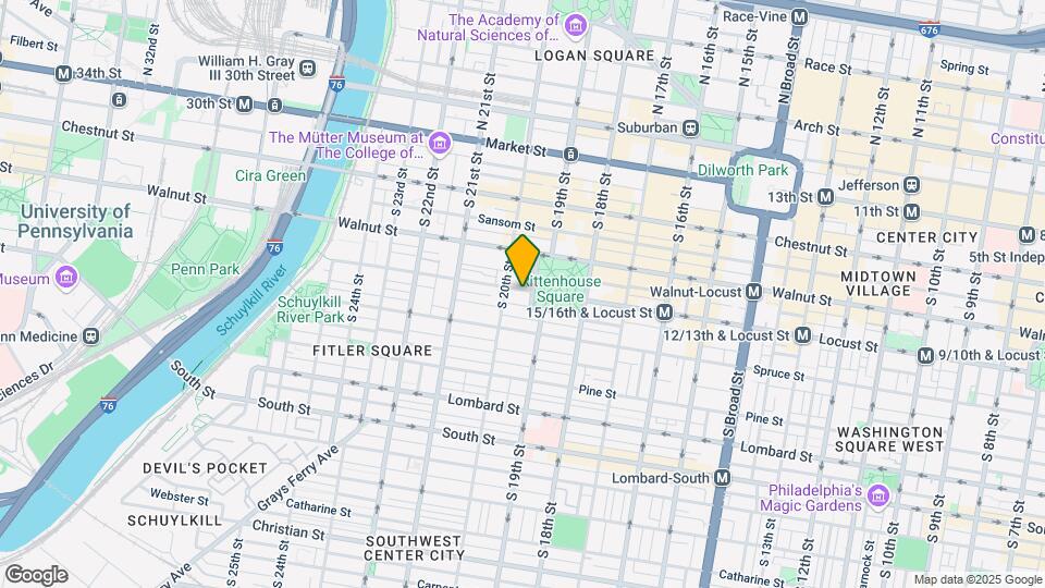 222 W Rittenhouse Sq, Unit 1805 Map and Location Details