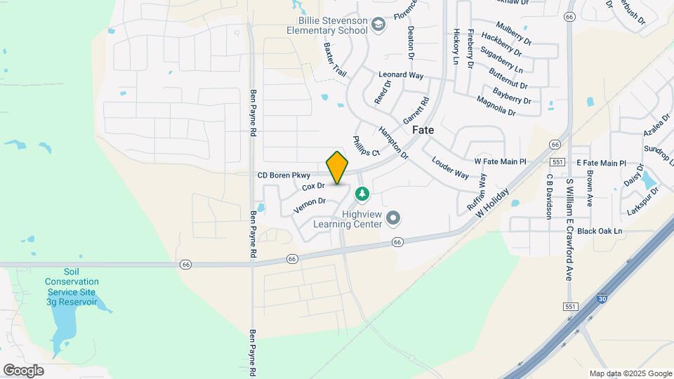 206 Cox Dr Map and Location Details
