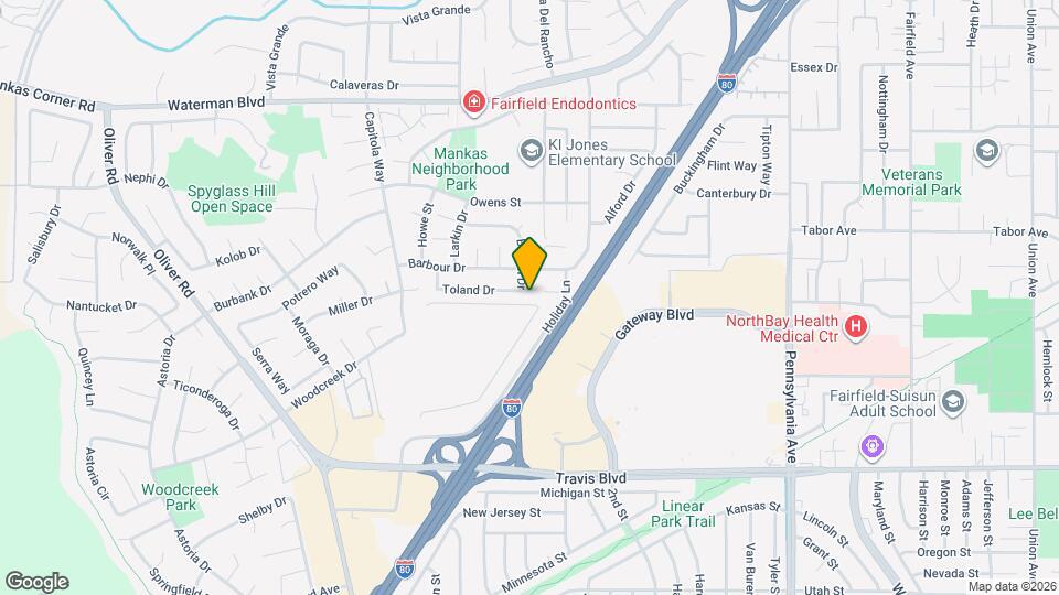 1706 Barton Dr Map and Location Details