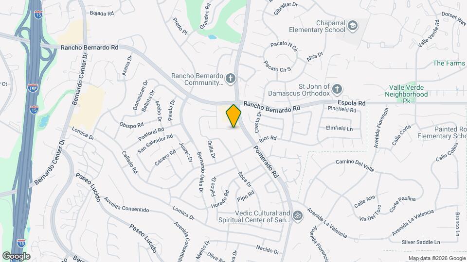 16625 Roca Dr, Unit 16625 Roca Drive Map and Location Details
