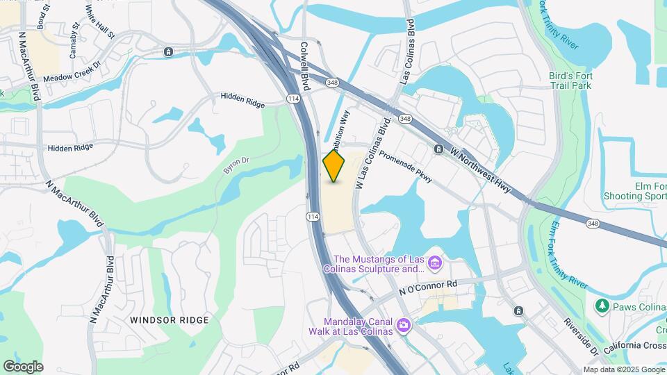 330 W Las Colinas Blvd. Map and Location Details