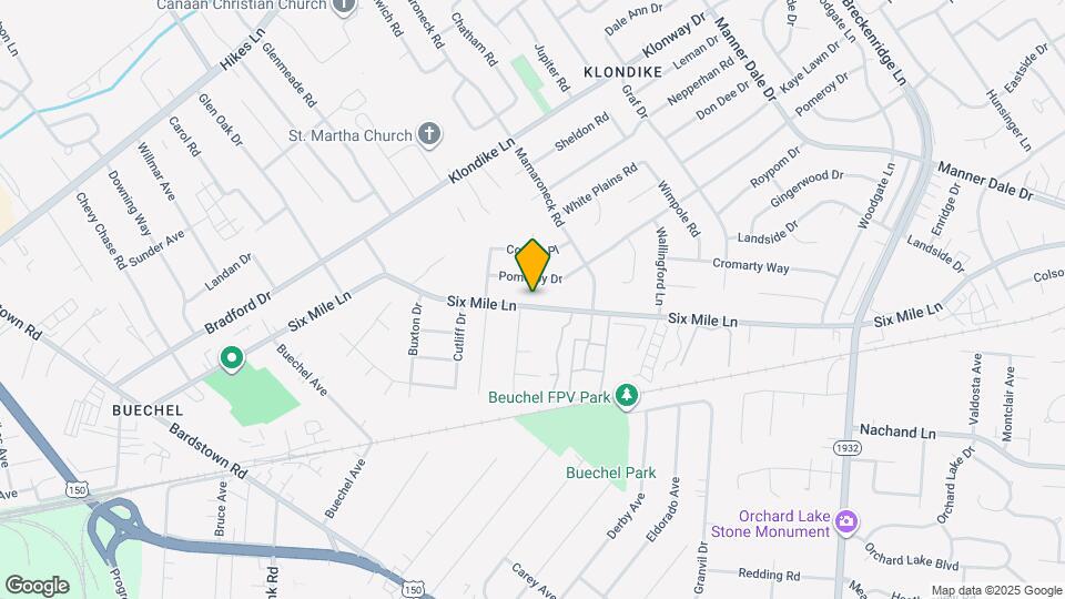 6315 Six Mile Ln Map and Location Details