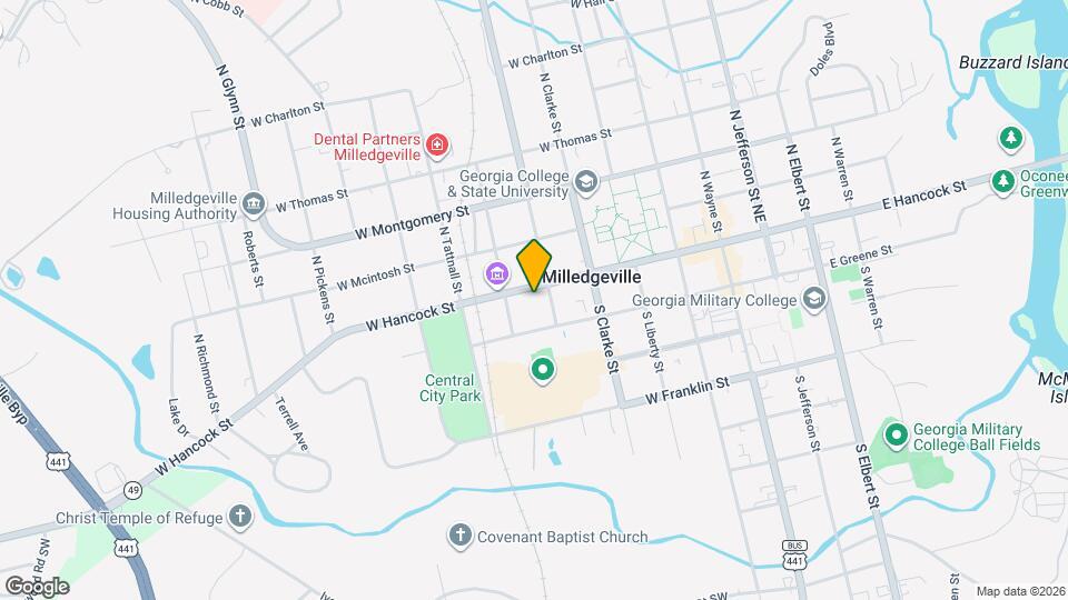 101 S Columbia St Map and Location Details