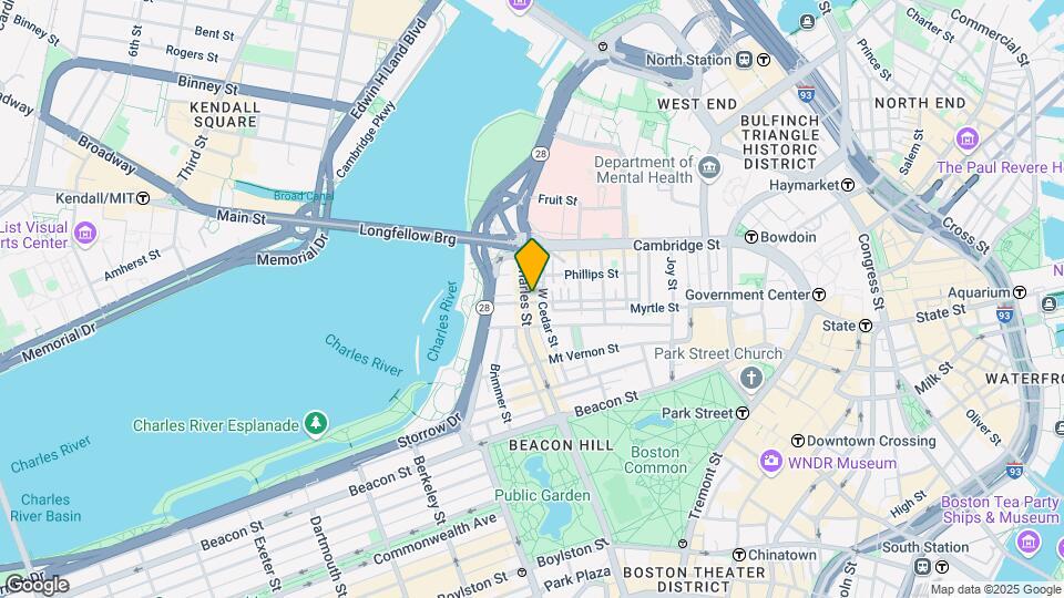 115 Charles St Mapa y Detalles de la Ubicación