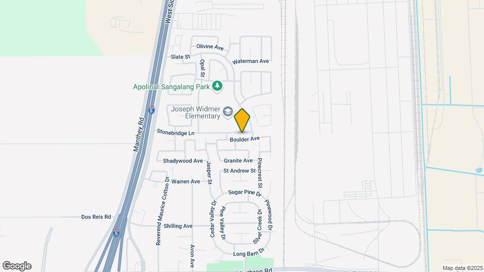 813 Boulder Ave Map and Location Details
