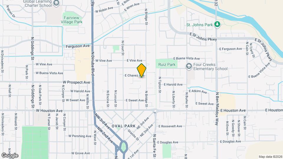 244 E Prospect Ave Mapa y Detalles de la Ubicación