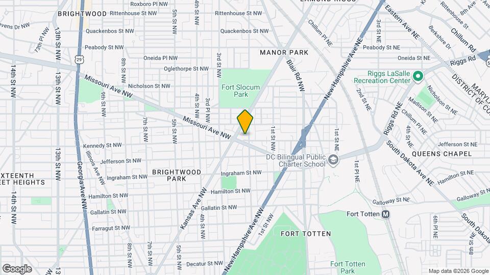 207 Kennedy St NW Map and Location Details