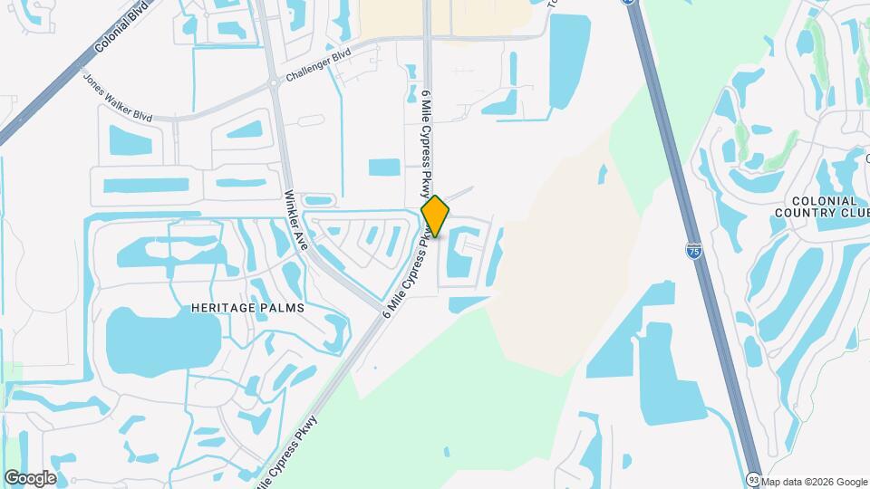 10020 Via Colomba Circle Map and Location Details