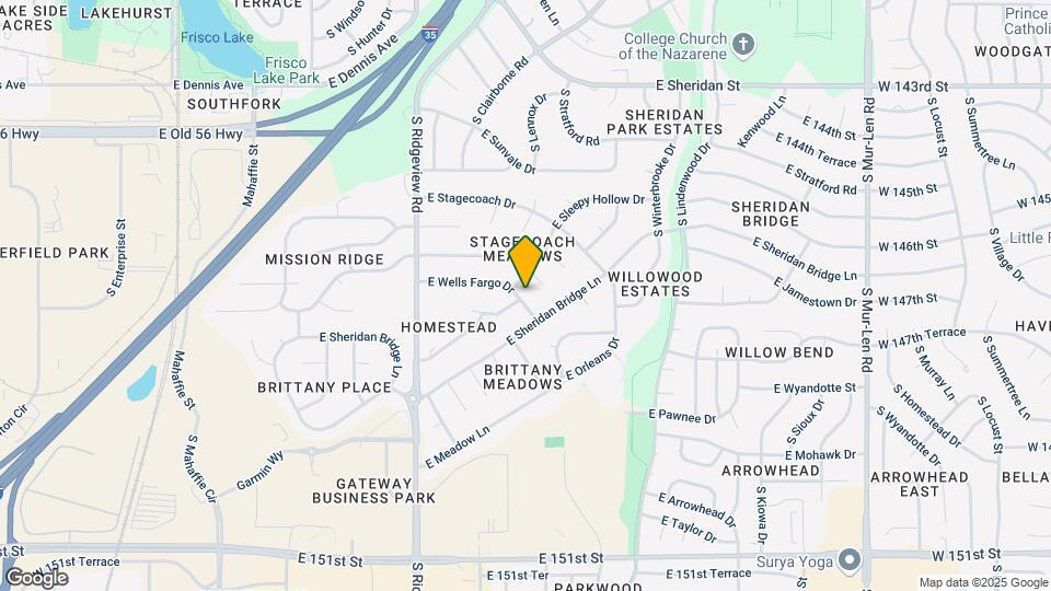 1520 E Wells Fargo Dr Map and Location Details