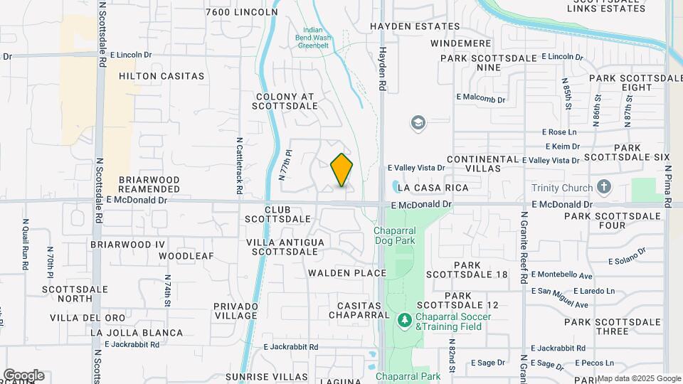 6018 N 79th St Map and Location Details