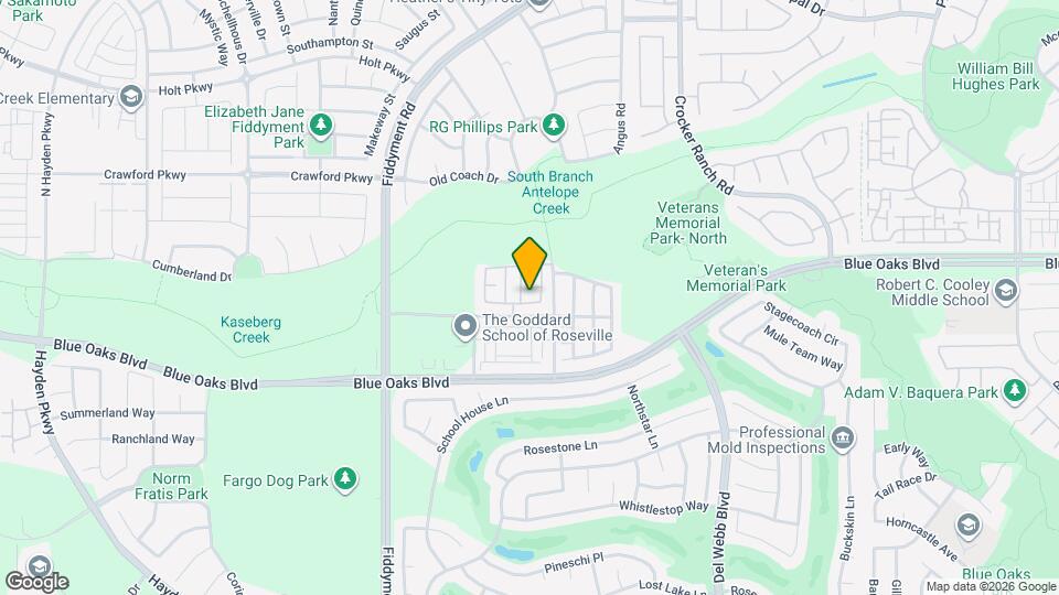 1033 Oakbriar Cir Map and Location Details
