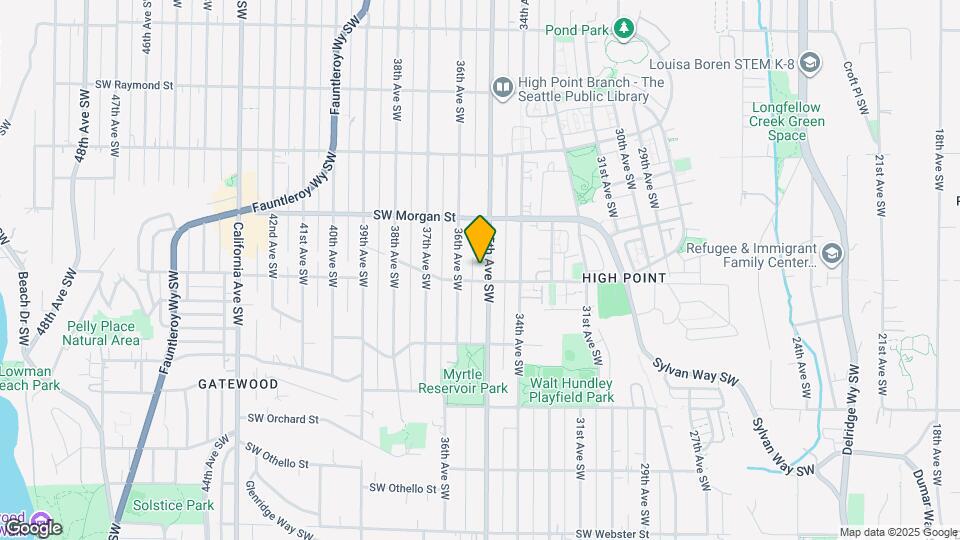 6551 35th Ave SW Map and Location Details