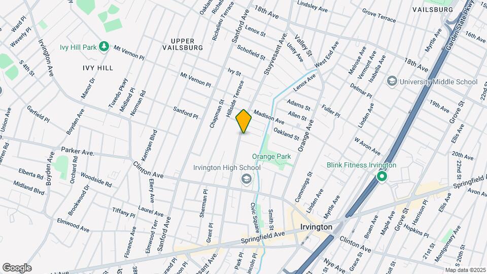 426 Stuyvesant Ave, Unit 1 Mapa y Detalles de la Ubicación