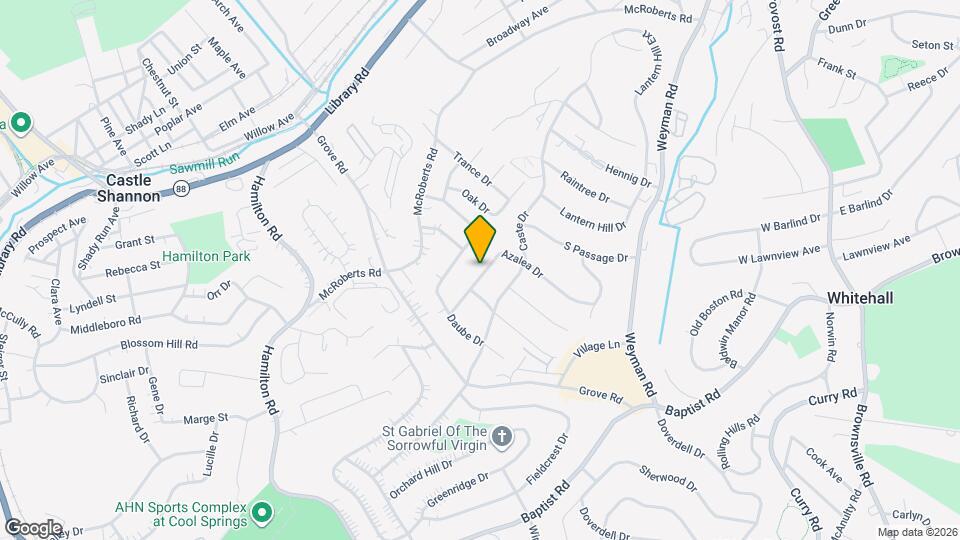 5052 Azalea Dr, Unit 5563 Stream Lne Map and Location Details