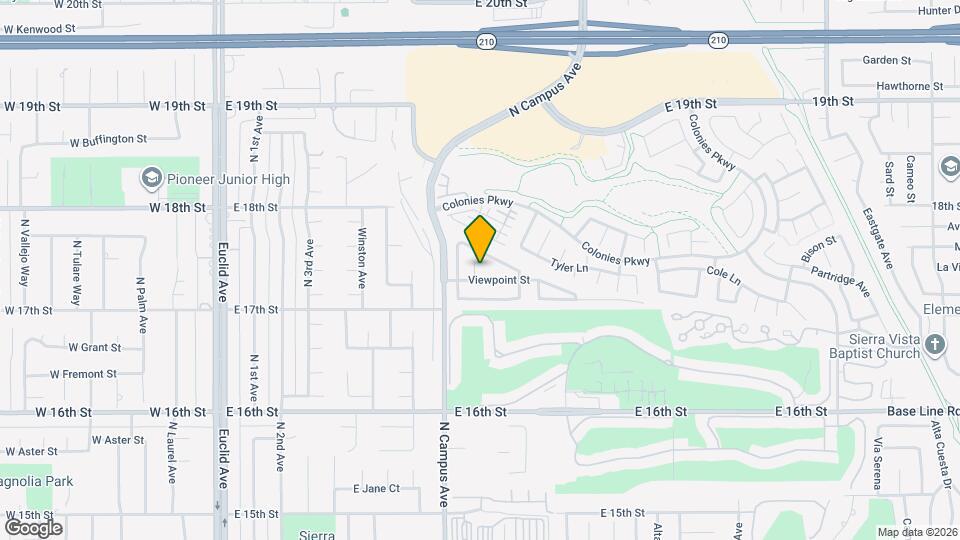 1742 Oakview Way Map and Location Details