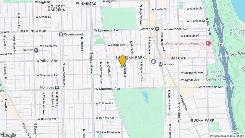 4520 N Beacon St Map and Location Details