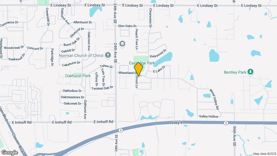1909 Frost Ln Map and Location Details
