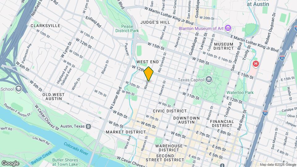 1007 West Avenue Map and Location Details