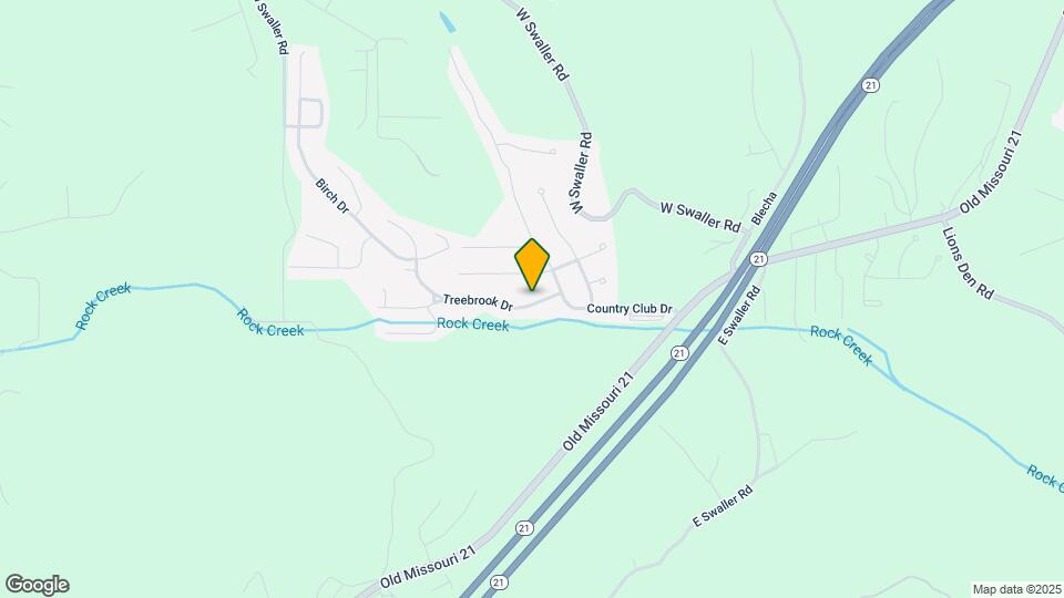 3813 Treebrook Dr Map and Location Details