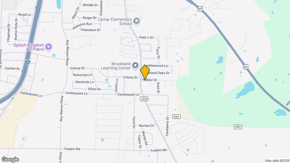 509 Baylor Dr Map and Location Details