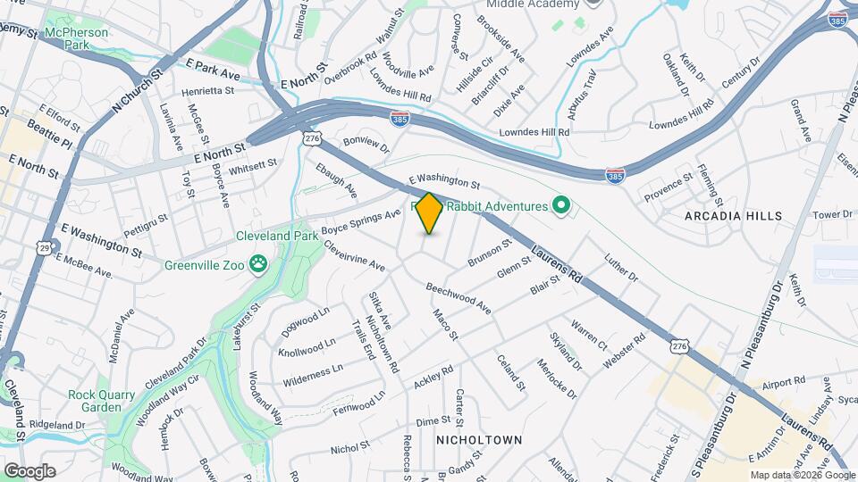 23 McAdoo Ave Map and Location Details