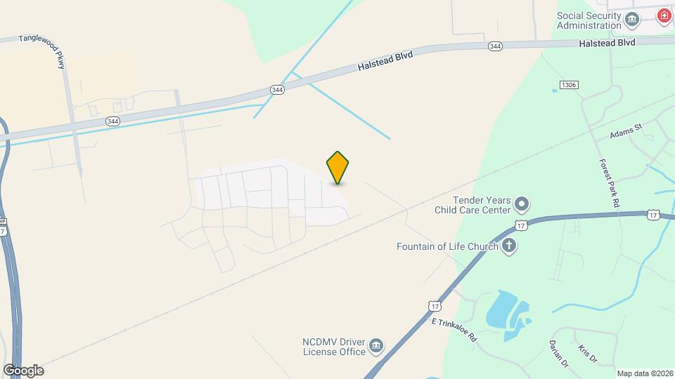 3416 Copper Creek Ln Map and Location Details